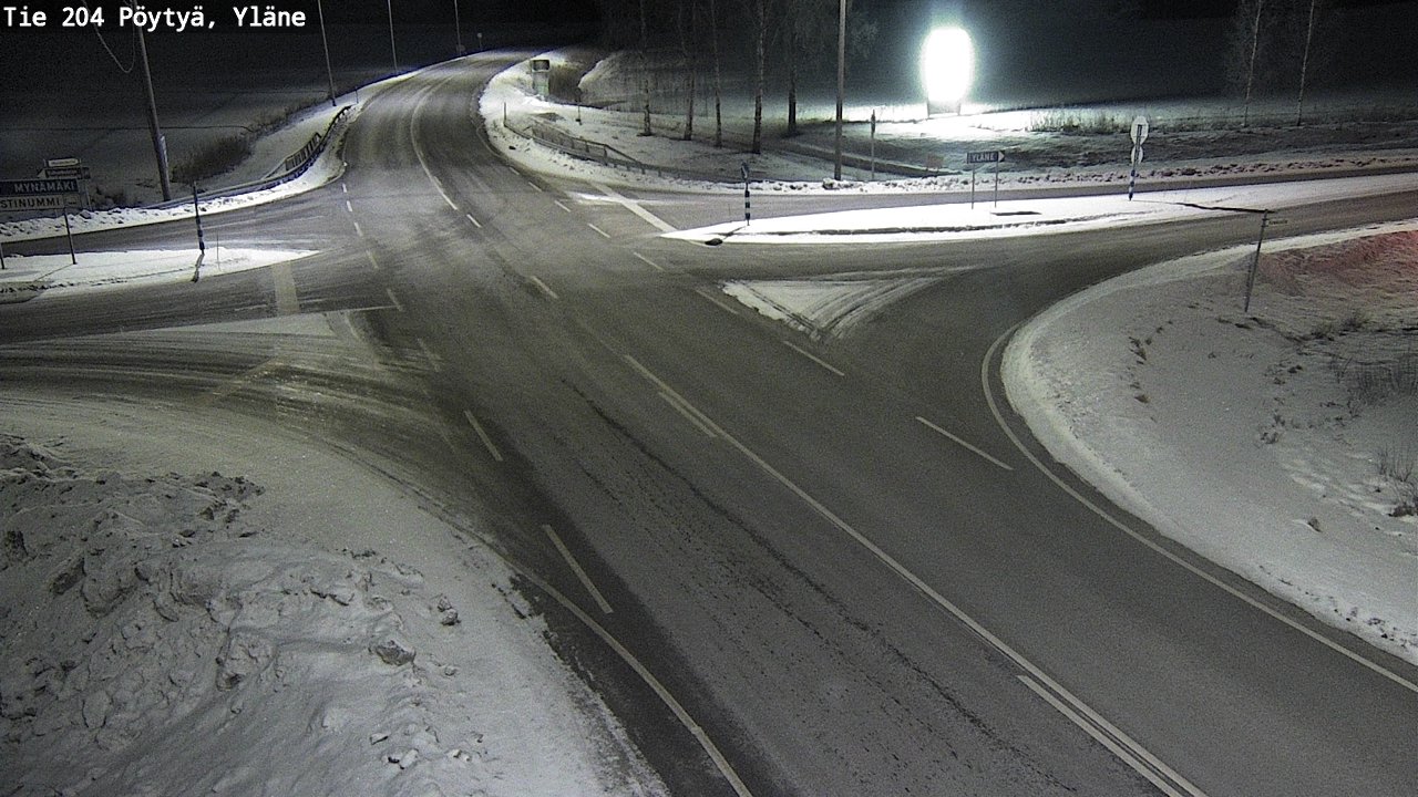 Kelikamerat Kuva Tie 204 Pöytyä, Yläne, Pöytyä, Varsinais-Suomi