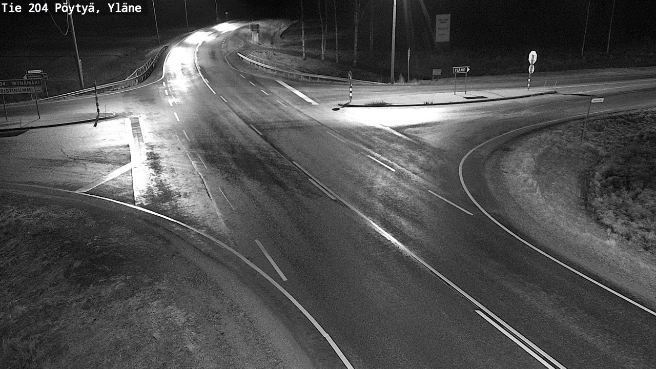 Kelikamerat Kuva Tie 204 Pöytyä, Yläne, Pöytyä, Varsinais-Suomi