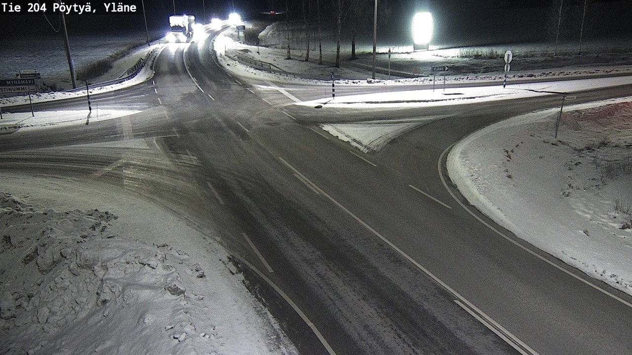 Kelikamerat Kuva Tie 204 Pöytyä, Yläne, Pöytyä, Varsinais-Suomi