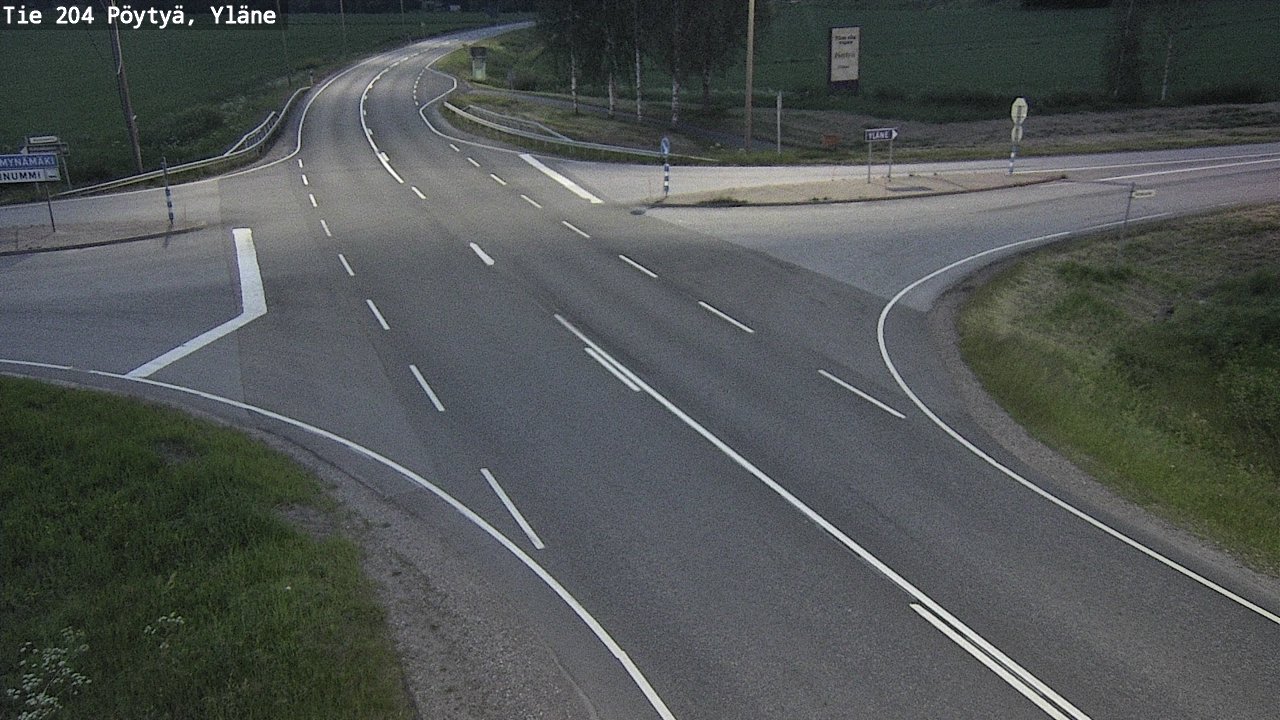 Kelikamerat Kuva Tie 204 Pöytyä, Yläne, Pöytyä, Varsinais-Suomi