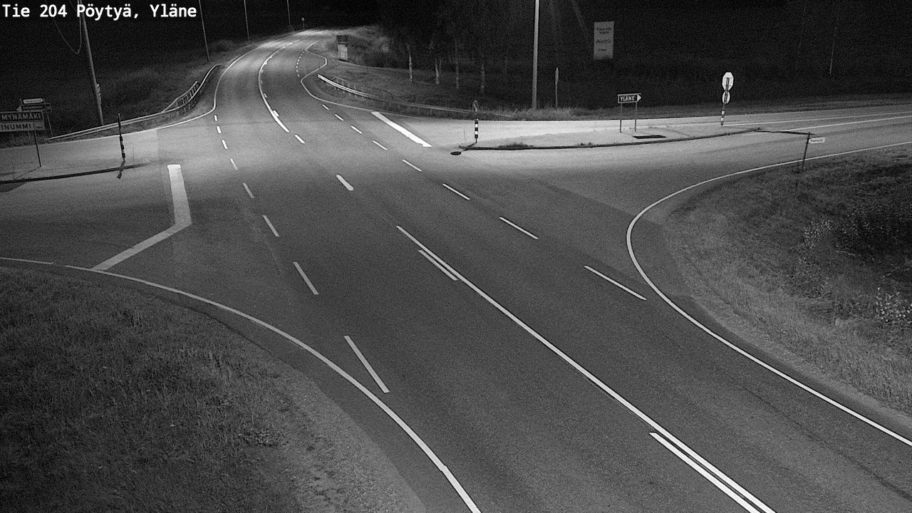 Kelikamerat Kuva Tie 204 Pöytyä, Yläne, Pöytyä, Varsinais-Suomi