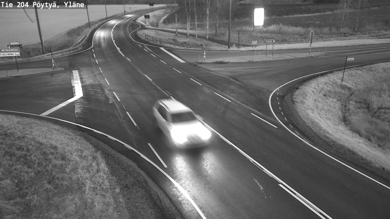 Kelikamerat Kuva Tie 204 Pöytyä, Yläne, Pöytyä, Varsinais-Suomi