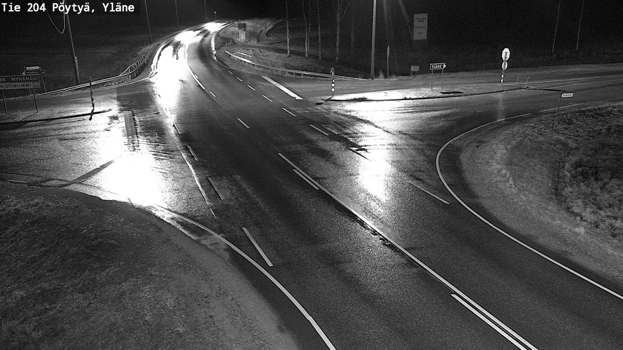 Kelikamerat Kuva Tie 204 Pöytyä, Yläne, Pöytyä, Varsinais-Suomi