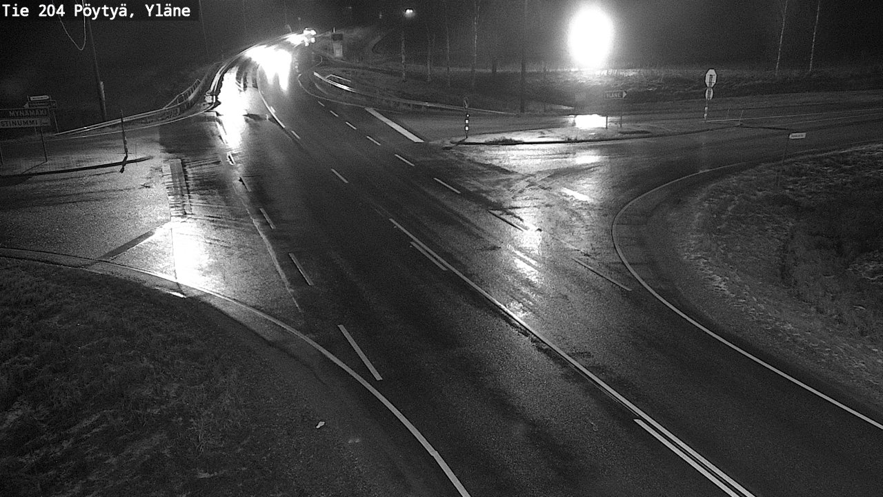 Kelikamerat Kuva Tie 204 Pöytyä, Yläne, Pöytyä, Varsinais-Suomi