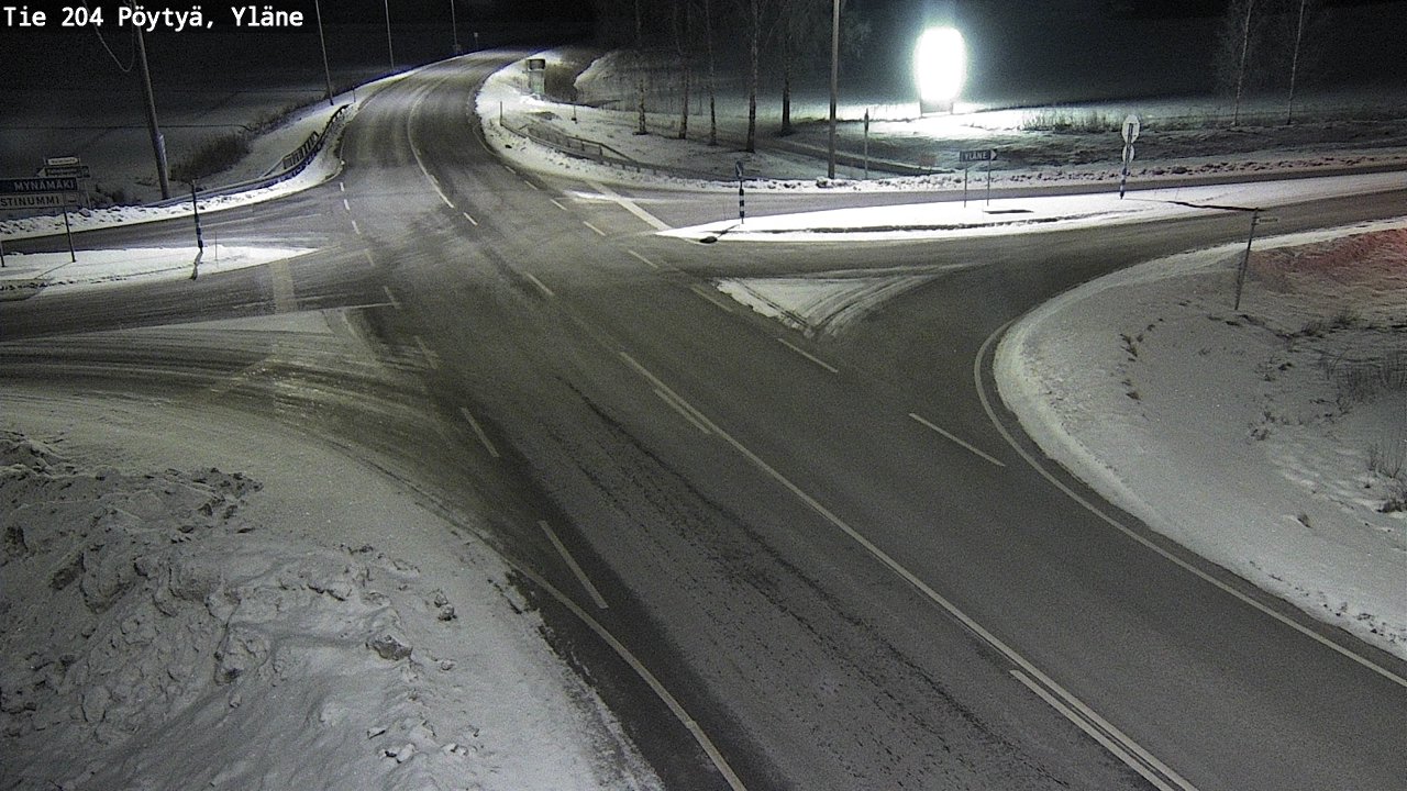 Kelikamerat Kuva Tie 204 Pöytyä, Yläne, Pöytyä, Varsinais-Suomi