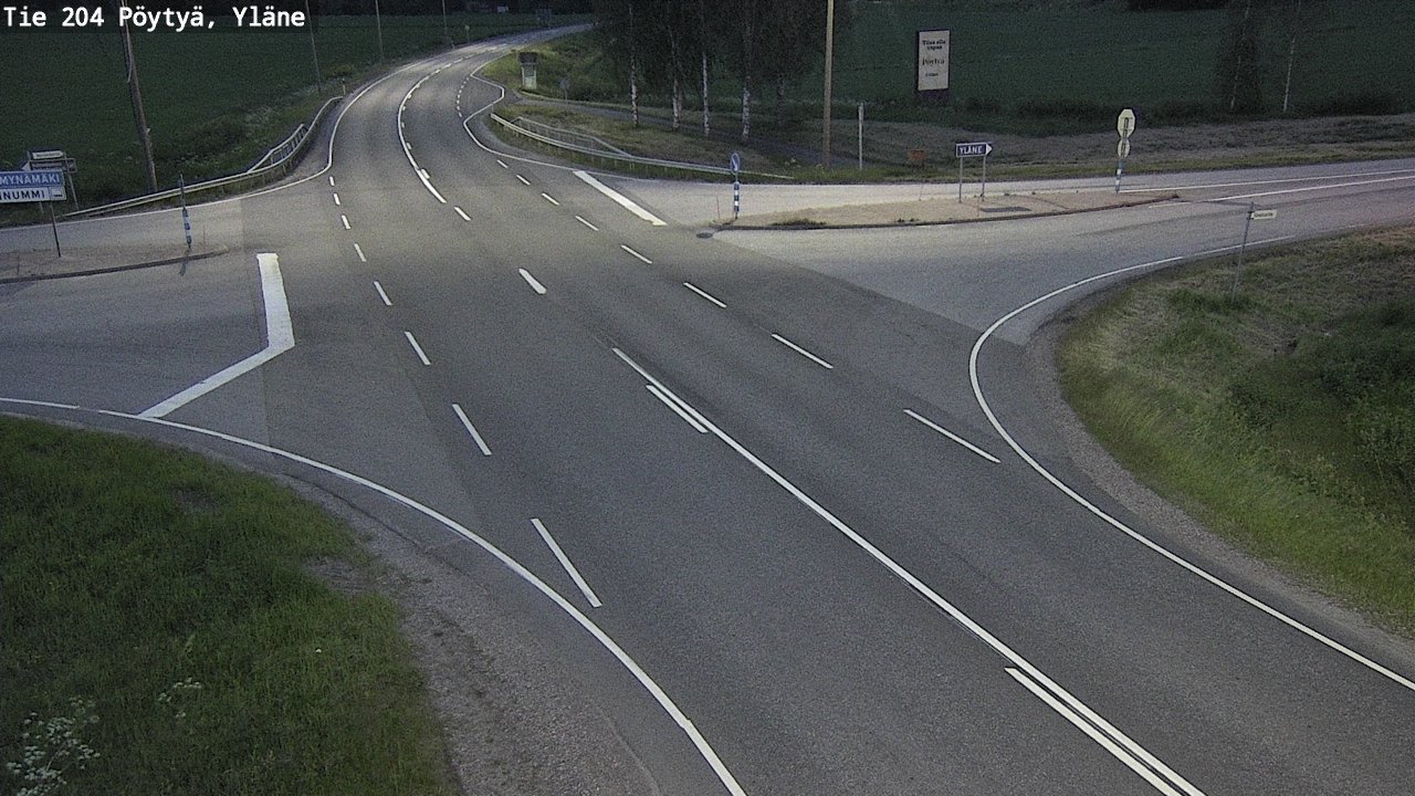 Kelikamerat Kuva Tie 204 Pöytyä, Yläne, Pöytyä, Varsinais-Suomi