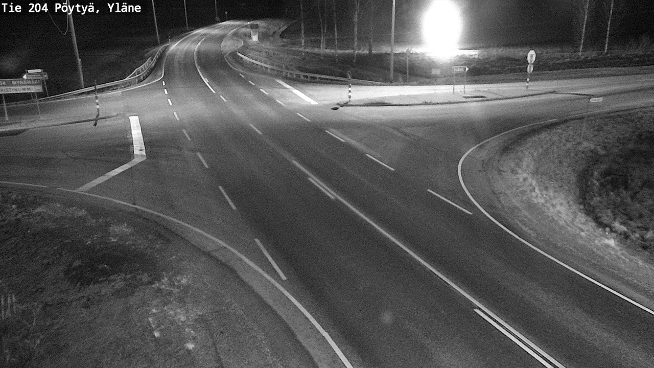 Kelikamerat Kuva Tie 204 Pöytyä, Yläne, Pöytyä, Varsinais-Suomi