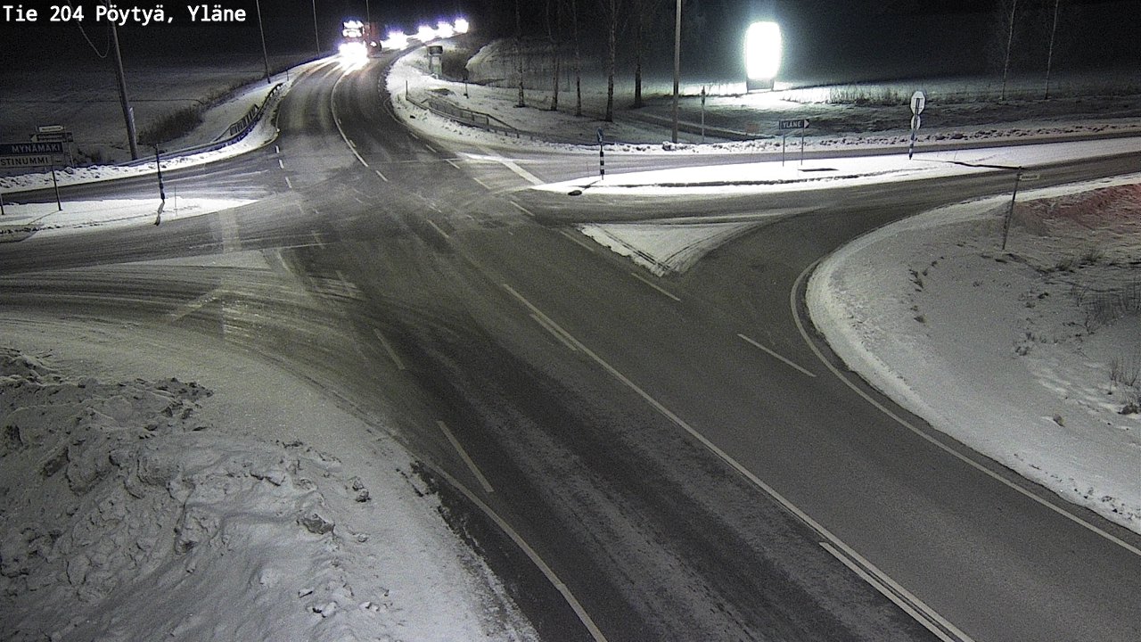 Kelikamerat Kuva Tie 204 Pöytyä, Yläne, Pöytyä, Varsinais-Suomi