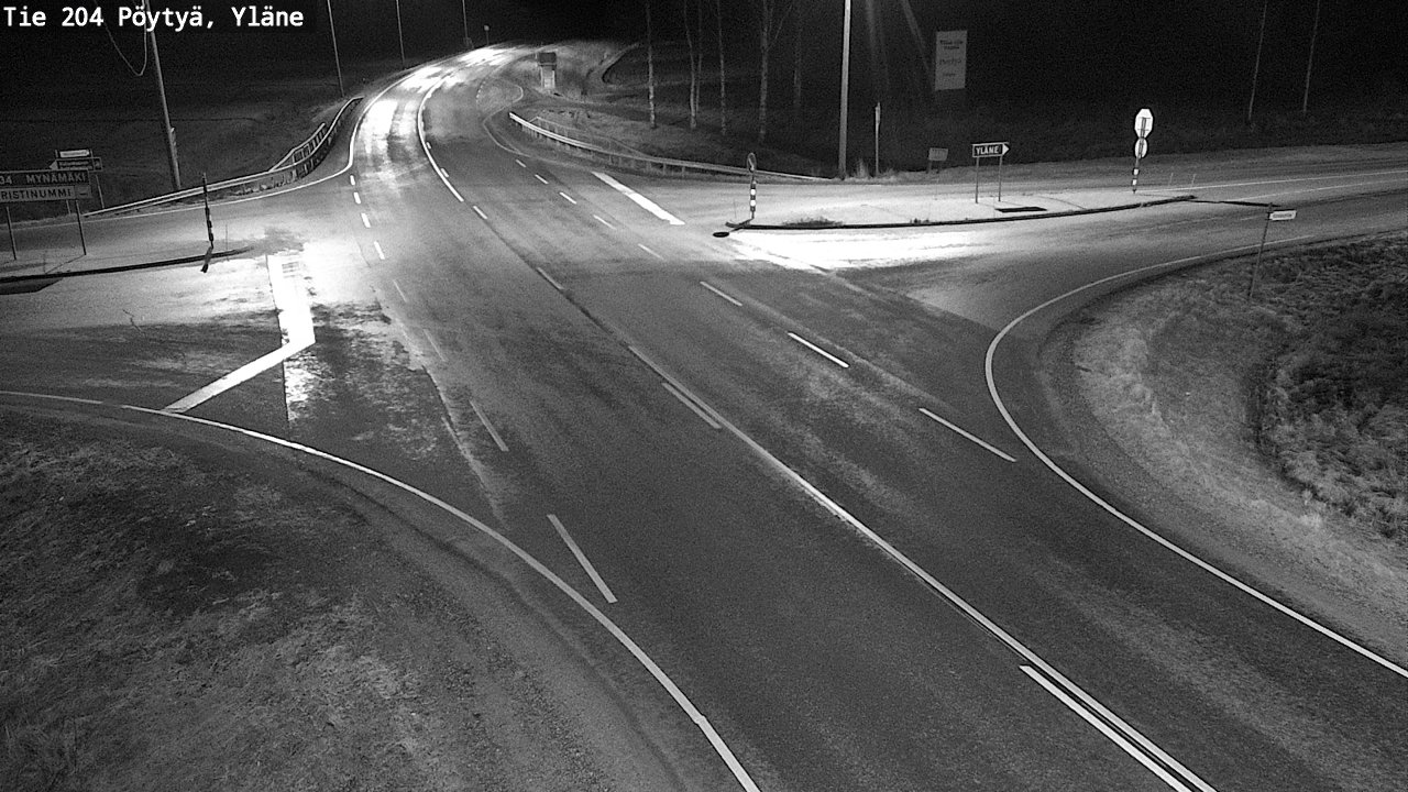 Kelikamerat Kuva Tie 204 Pöytyä, Yläne, Pöytyä, Varsinais-Suomi