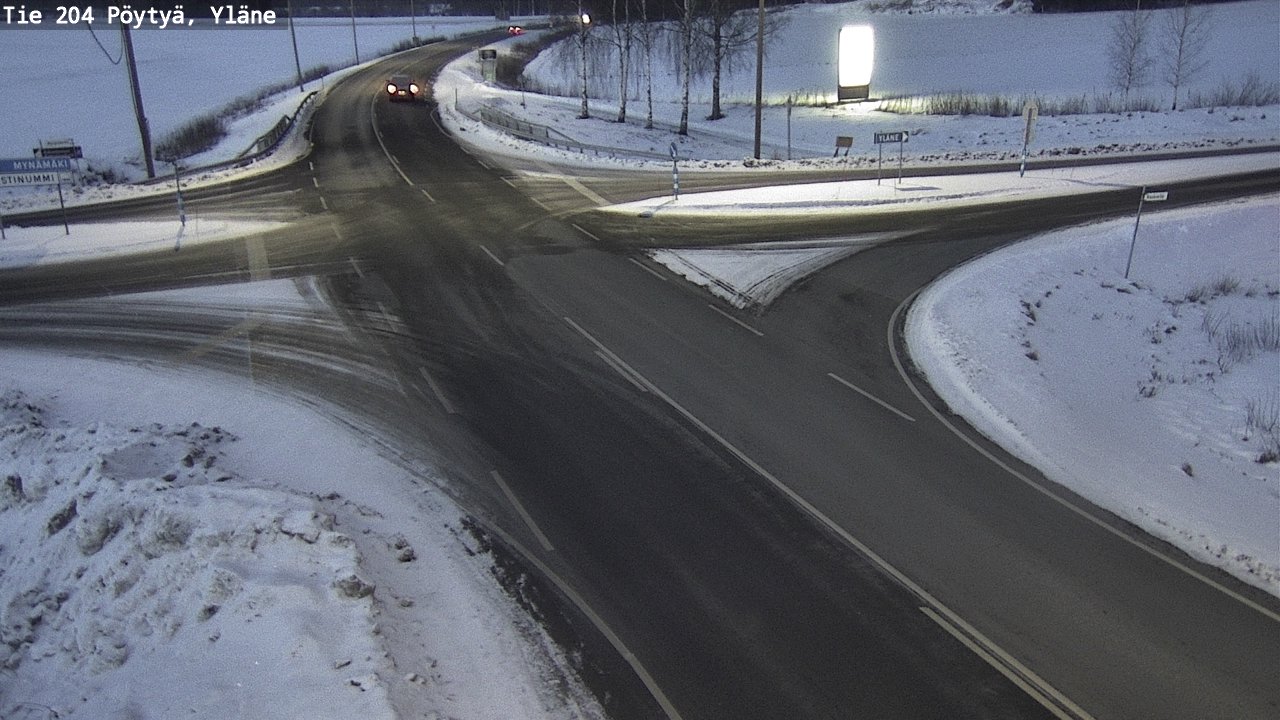 Kelikamerat Kuva Tie 204 Pöytyä, Yläne, Pöytyä, Varsinais-Suomi