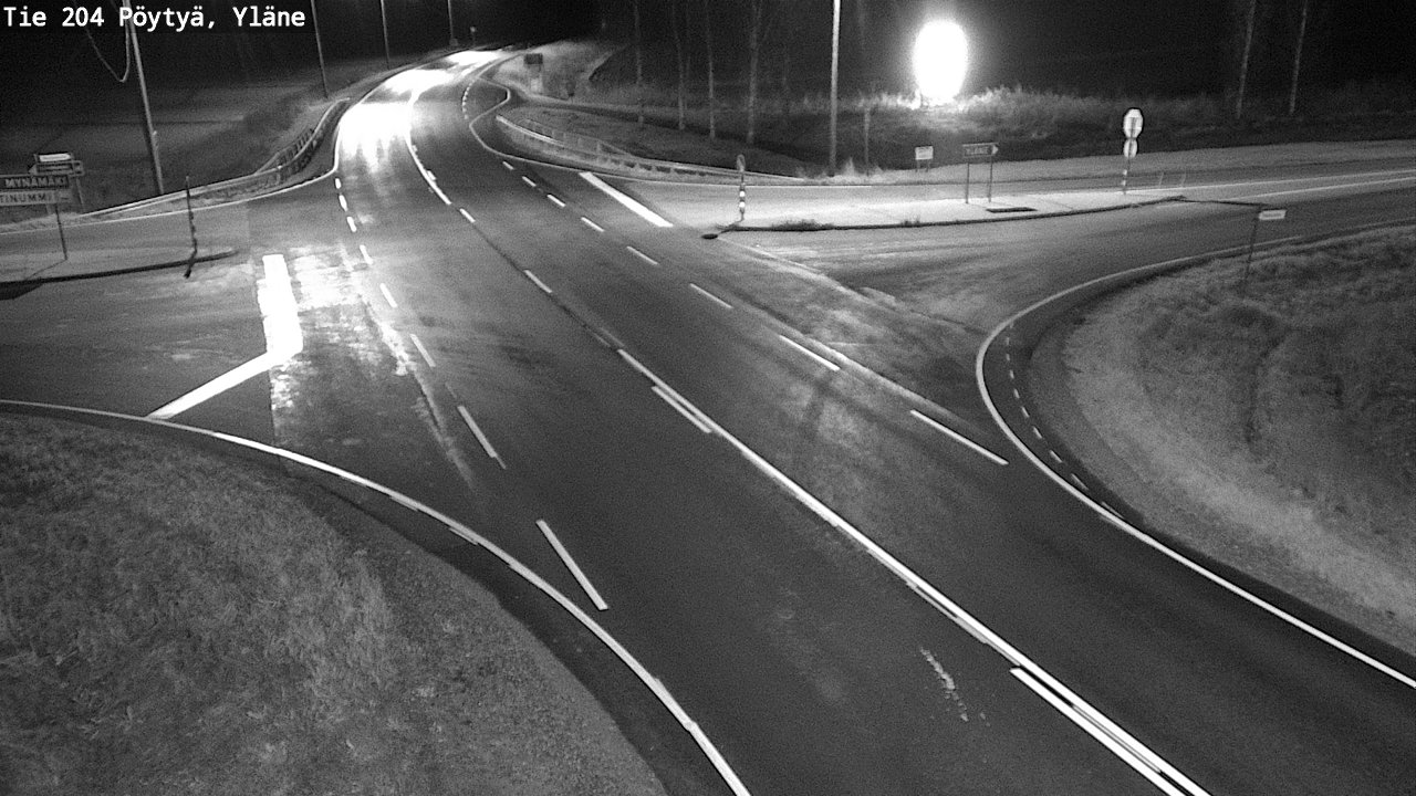 Kelikamerat Kuva Tie 204 Pöytyä, Yläne, Pöytyä, Varsinais-Suomi