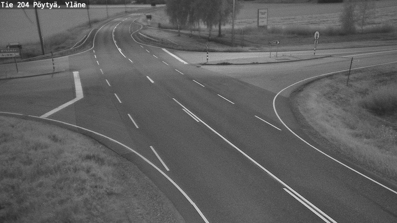 Kelikamerat Kuva Tie 204 Pöytyä, Yläne, Pöytyä, Varsinais-Suomi