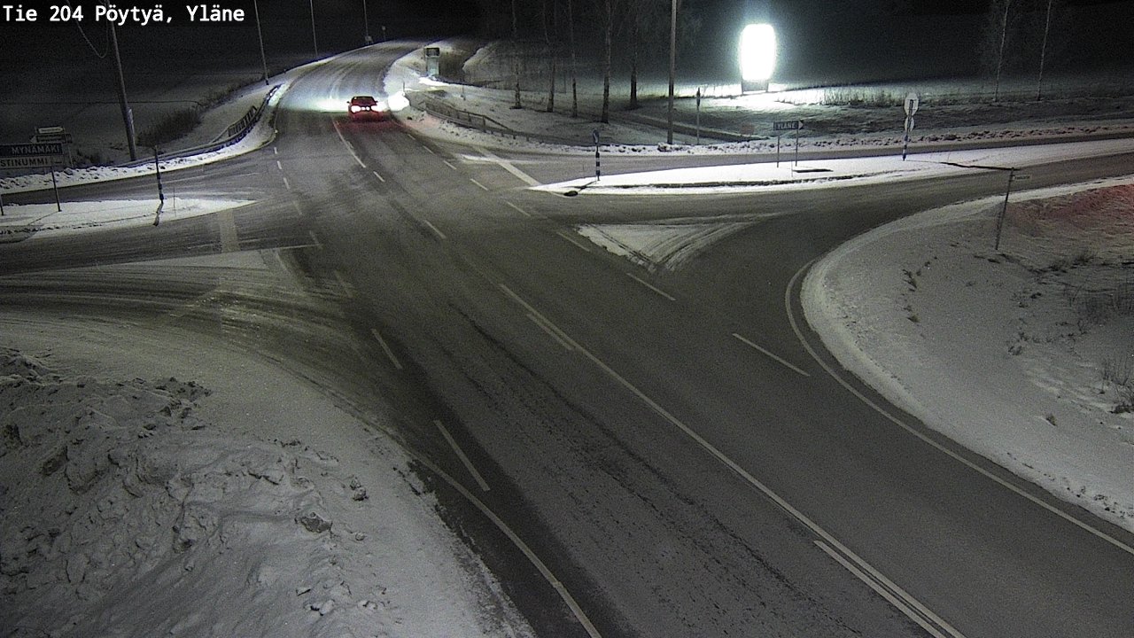 Kelikamerat Kuva Tie 204 Pöytyä, Yläne, Pöytyä, Varsinais-Suomi