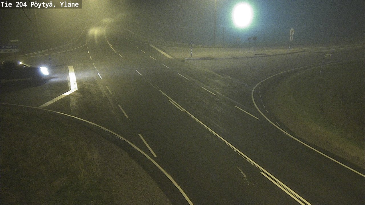 Kelikamerat Kuva Tie 204 Pöytyä, Yläne, Pöytyä, Varsinais-Suomi