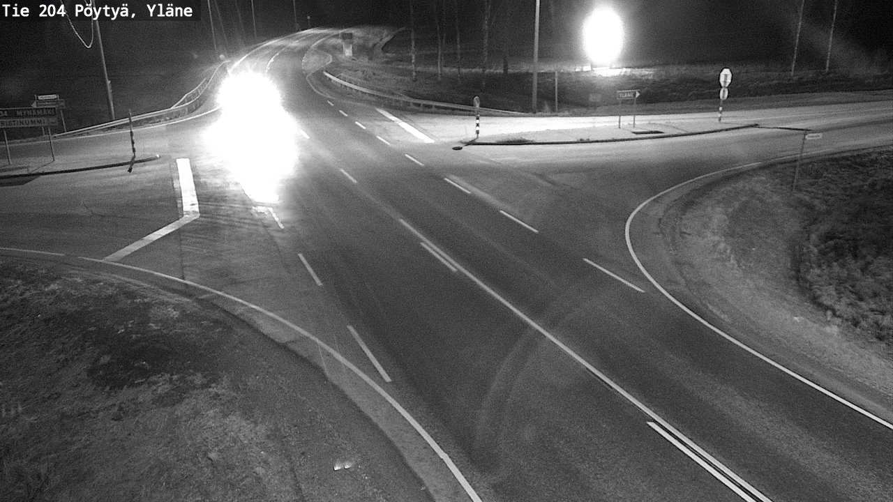 Kelikamerat Kuva Tie 204 Pöytyä, Yläne, Pöytyä, Varsinais-Suomi