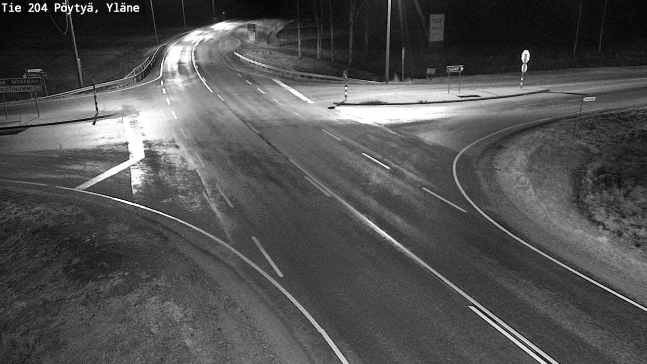 Kelikamerat Kuva Tie 204 Pöytyä, Yläne, Pöytyä, Varsinais-Suomi