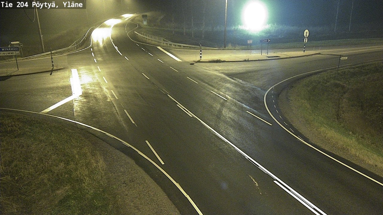 Kelikamerat Kuva Tie 204 Pöytyä, Yläne, Pöytyä, Varsinais-Suomi