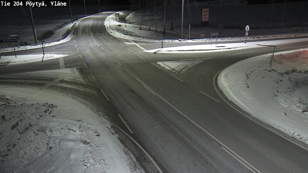 Kelikamerat Kuva Tie 204 Pöytyä, Yläne, Pöytyä, Varsinais-Suomi