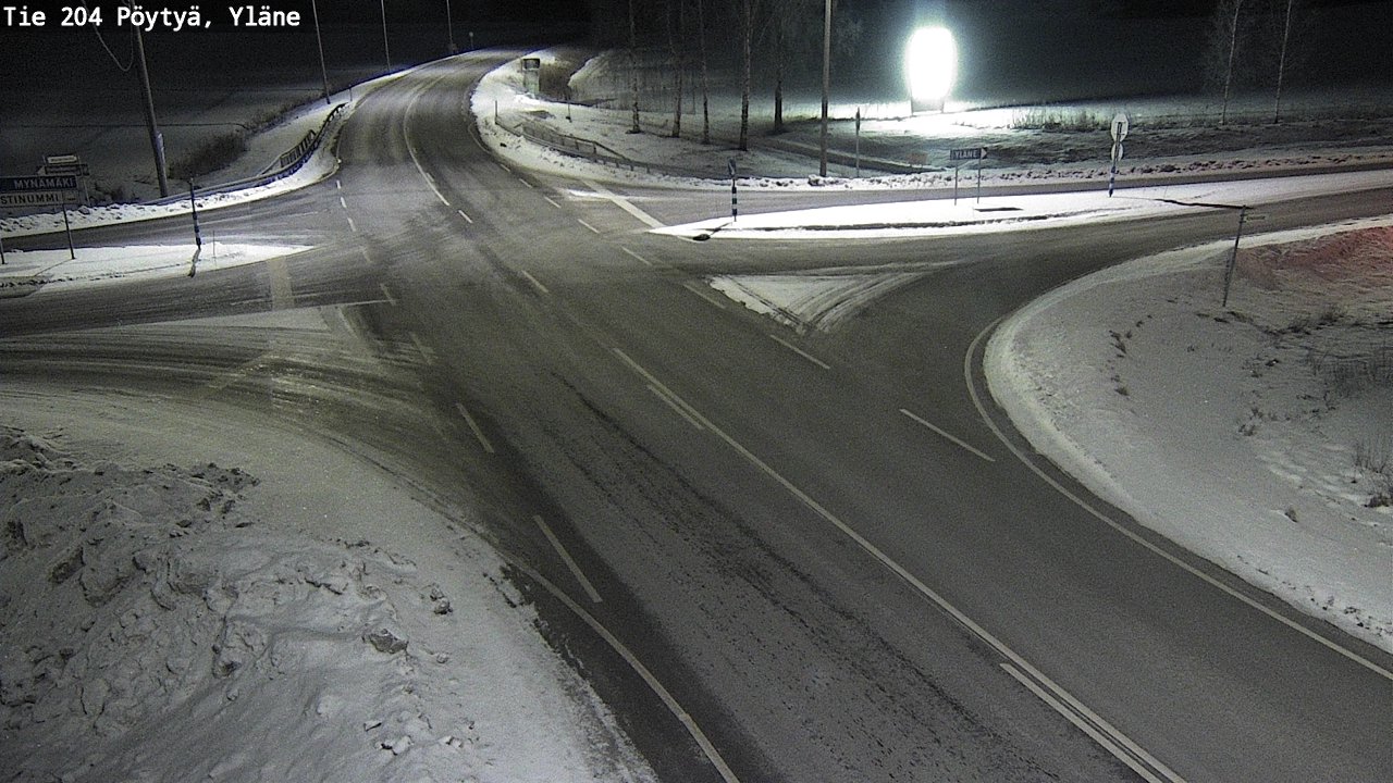 Kelikamerat Kuva Tie 204 Pöytyä, Yläne, Pöytyä, Varsinais-Suomi