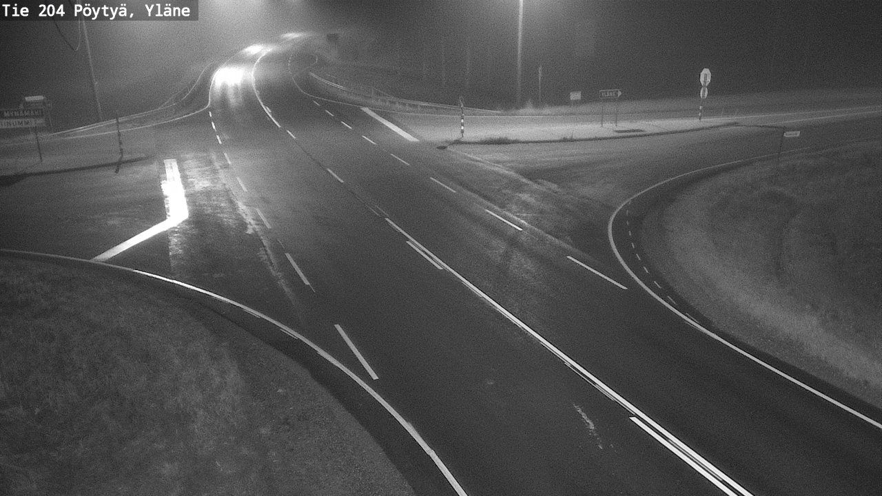 Kelikamerat Kuva Tie 204 Pöytyä, Yläne, Pöytyä, Varsinais-Suomi