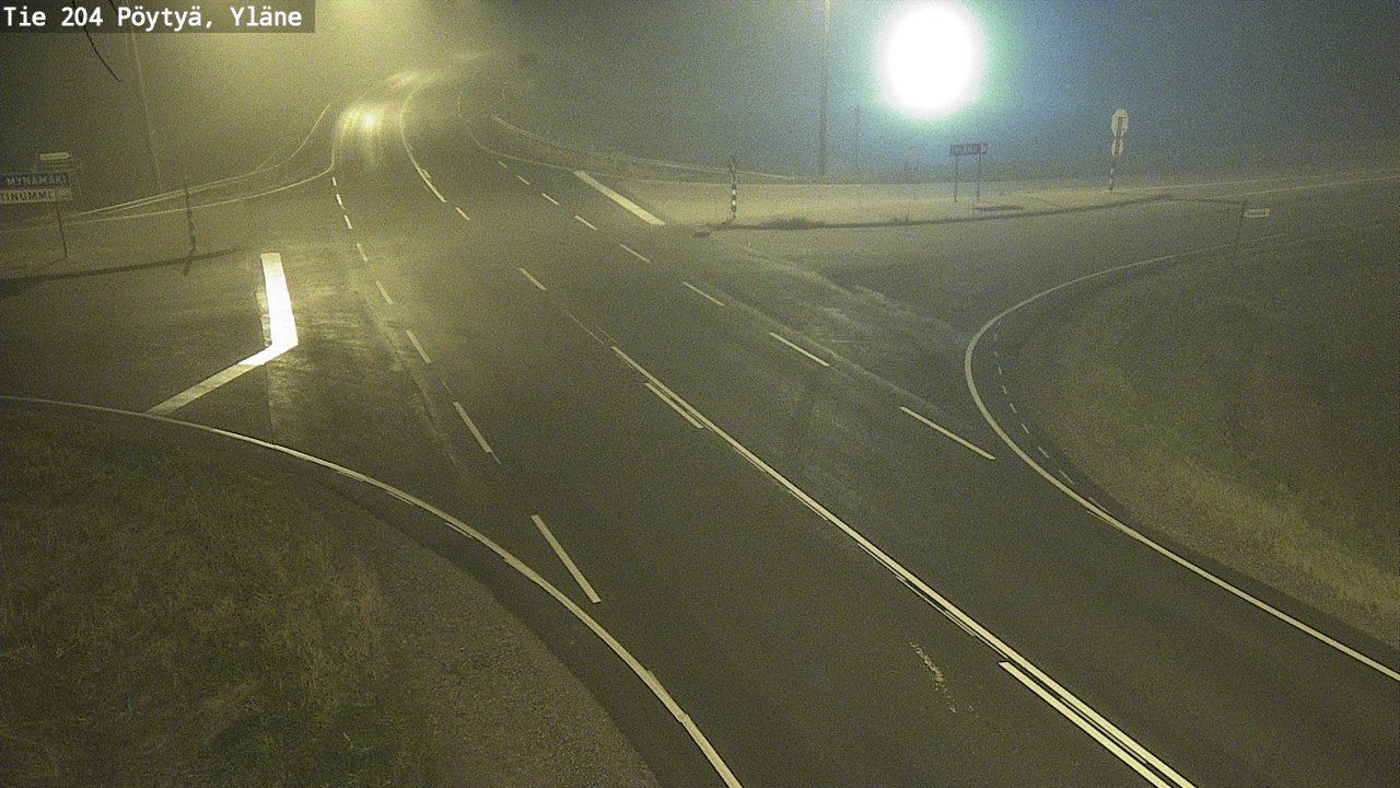 Kelikamerat Kuva Tie 204 Pöytyä, Yläne, Pöytyä, Varsinais-Suomi