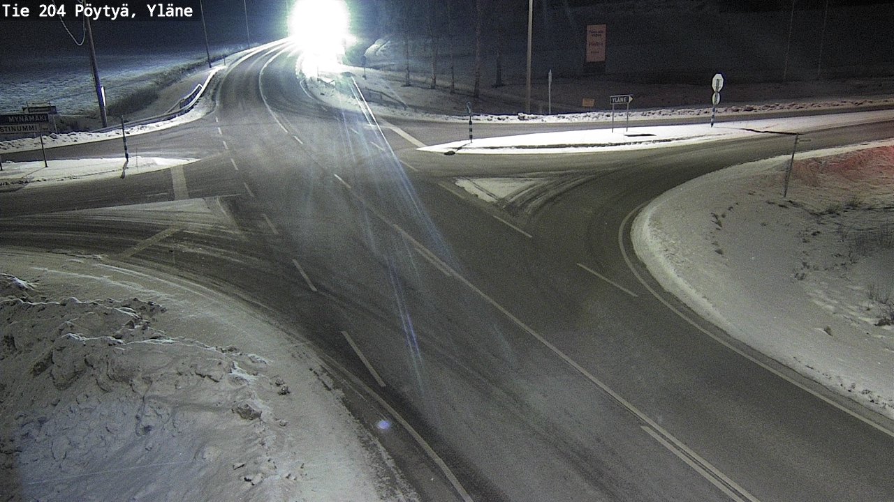 Kelikamerat Kuva Tie 204 Pöytyä, Yläne, Pöytyä, Varsinais-Suomi