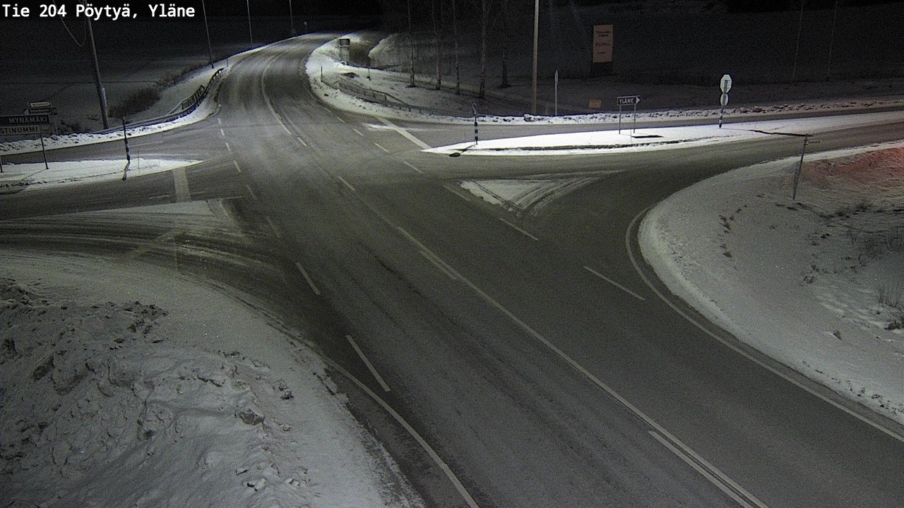 Kelikamerat Kuva Tie 204 Pöytyä, Yläne, Pöytyä, Varsinais-Suomi