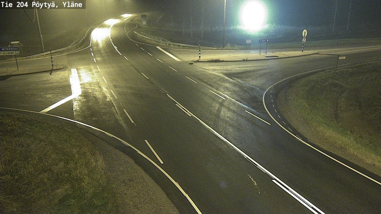 Kelikamerat Kuva Tie 204 Pöytyä, Yläne, Pöytyä, Varsinais-Suomi