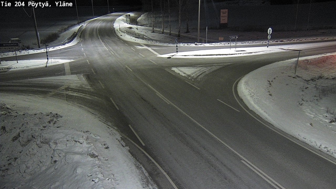 Kelikamerat Kuva Tie 204 Pöytyä, Yläne, Pöytyä, Varsinais-Suomi