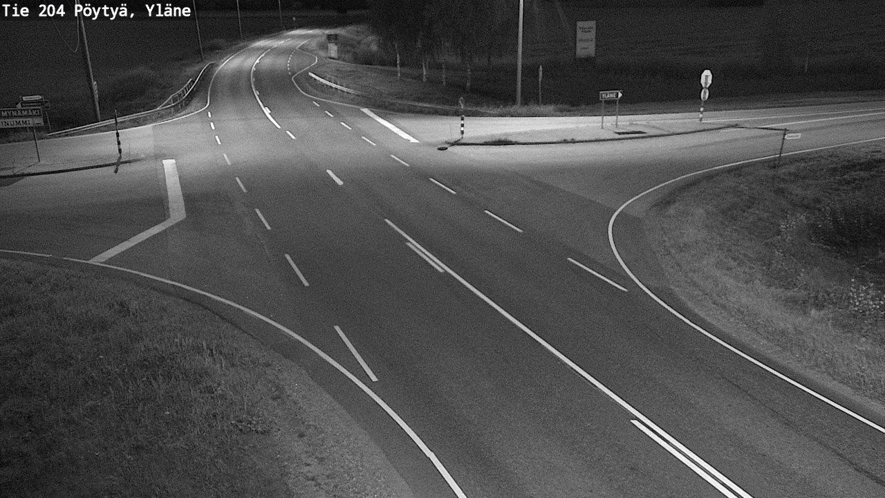 Kelikamerat Kuva Tie 204 Pöytyä, Yläne, Pöytyä, Varsinais-Suomi