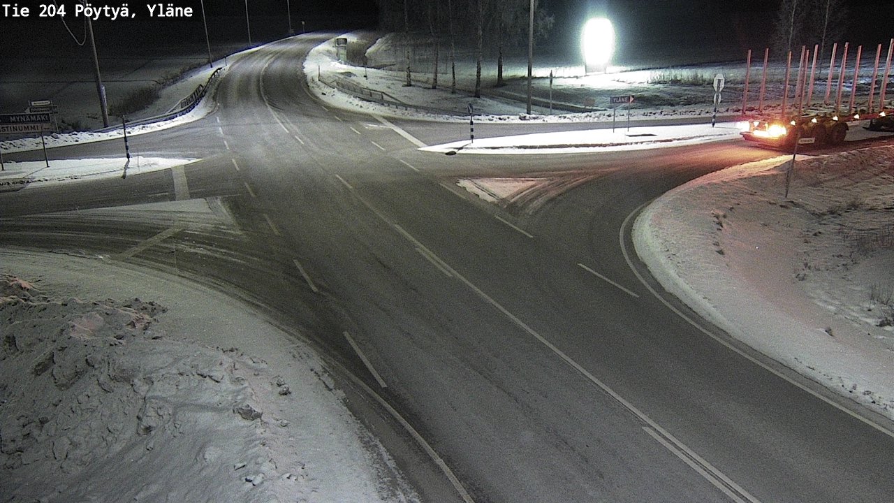 Kelikamerat Kuva Tie 204 Pöytyä, Yläne, Pöytyä, Varsinais-Suomi