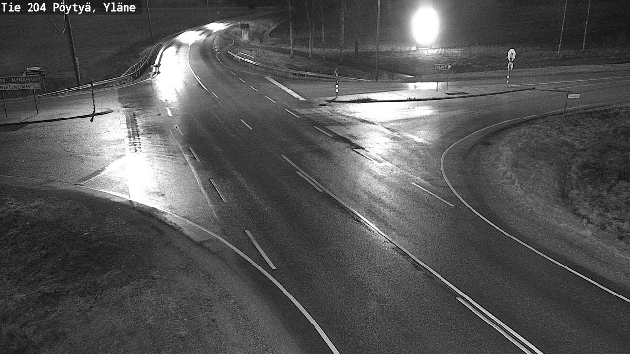 Kelikamerat Kuva Tie 204 Pöytyä, Yläne, Pöytyä, Varsinais-Suomi