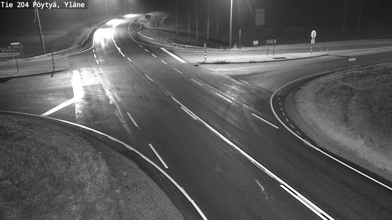 Kelikamerat Kuva Tie 204 Pöytyä, Yläne, Pöytyä, Varsinais-Suomi