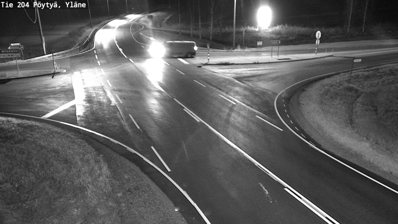 Kelikamerat Kuva Tie 204 Pöytyä, Yläne, Pöytyä, Varsinais-Suomi