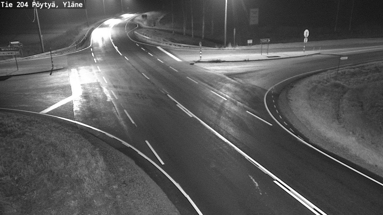 Kelikamerat Kuva Tie 204 Pöytyä, Yläne, Pöytyä, Varsinais-Suomi