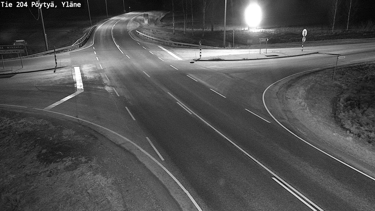 Kelikamerat Kuva Tie 204 Pöytyä, Yläne, Pöytyä, Varsinais-Suomi