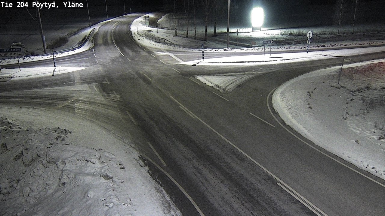 Kelikamerat Kuva Tie 204 Pöytyä, Yläne, Pöytyä, Varsinais-Suomi