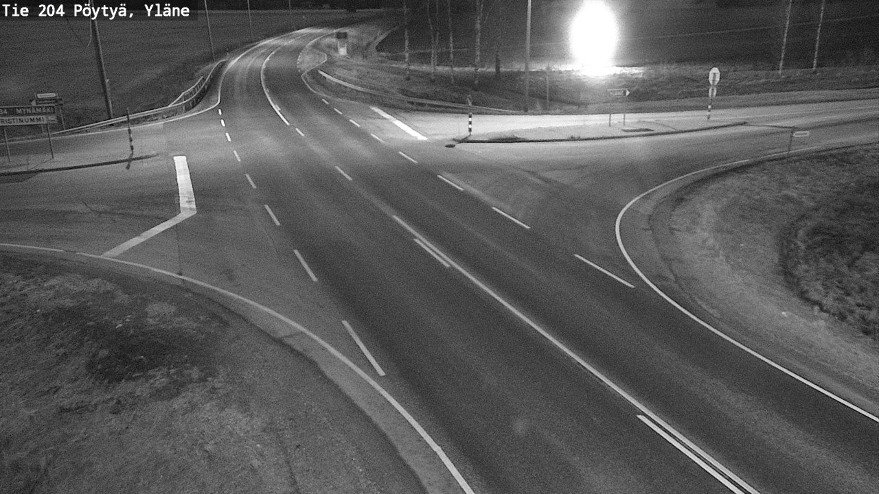 Kelikamerat Kuva Tie 204 Pöytyä, Yläne, Pöytyä, Varsinais-Suomi