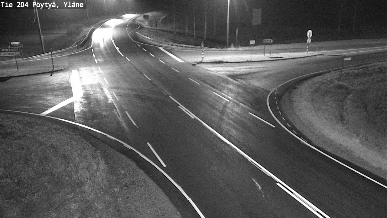 Kelikamerat Kuva Tie 204 Pöytyä, Yläne, Pöytyä, Varsinais-Suomi