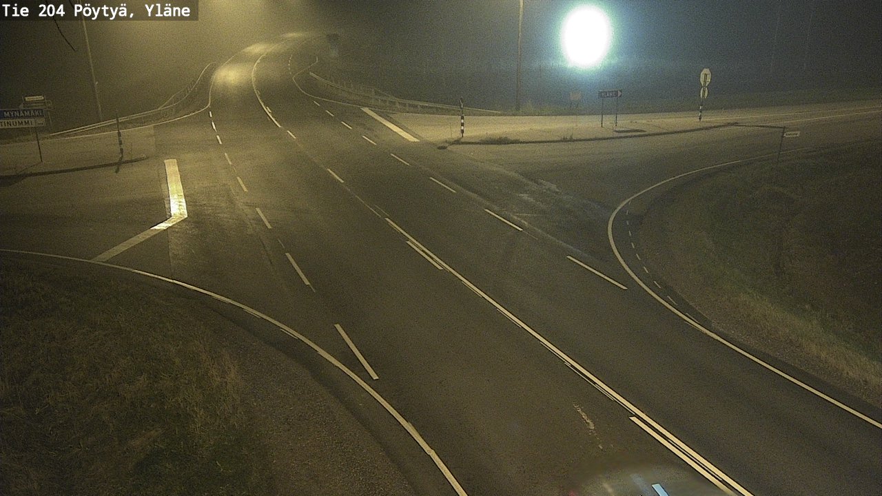 Kelikamerat Kuva Tie 204 Pöytyä, Yläne, Pöytyä, Varsinais-Suomi