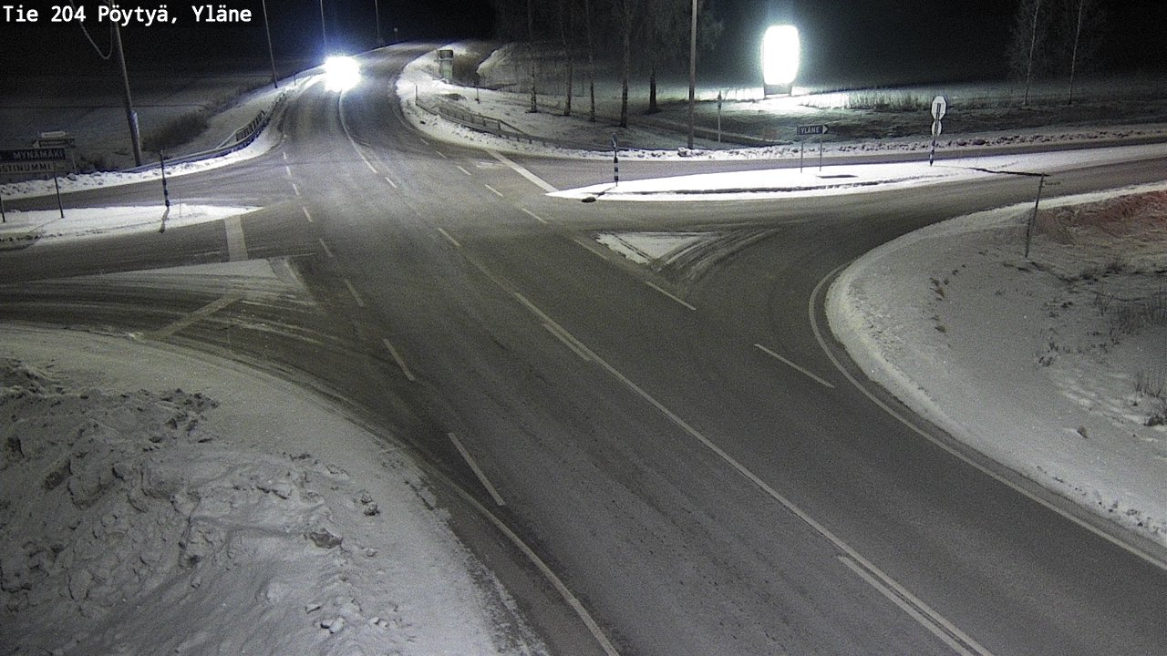 Kelikamerat Kuva Tie 204 Pöytyä, Yläne, Pöytyä, Varsinais-Suomi