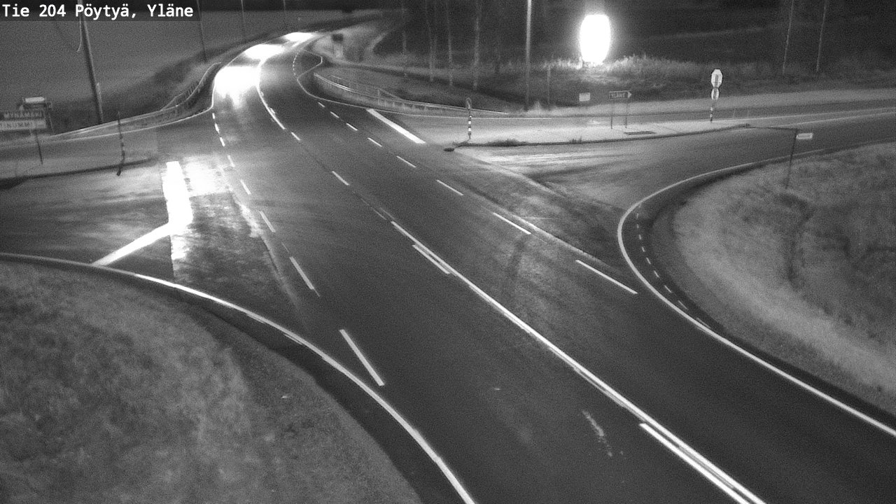 Kelikamerat Kuva Tie 204 Pöytyä, Yläne, Pöytyä, Varsinais-Suomi