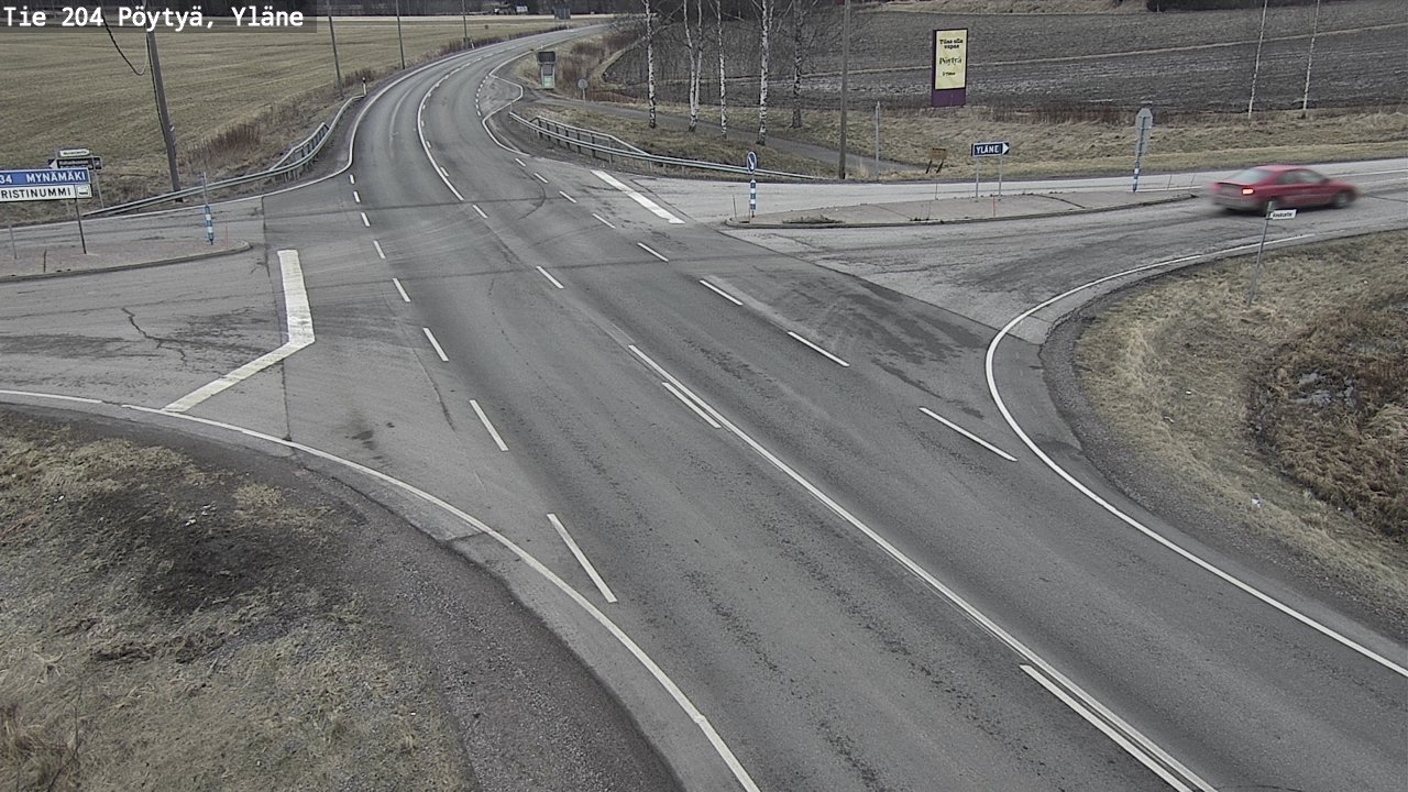Kelikamerat Kuva Tie 204 Pöytyä, Yläne, Pöytyä, Varsinais-Suomi