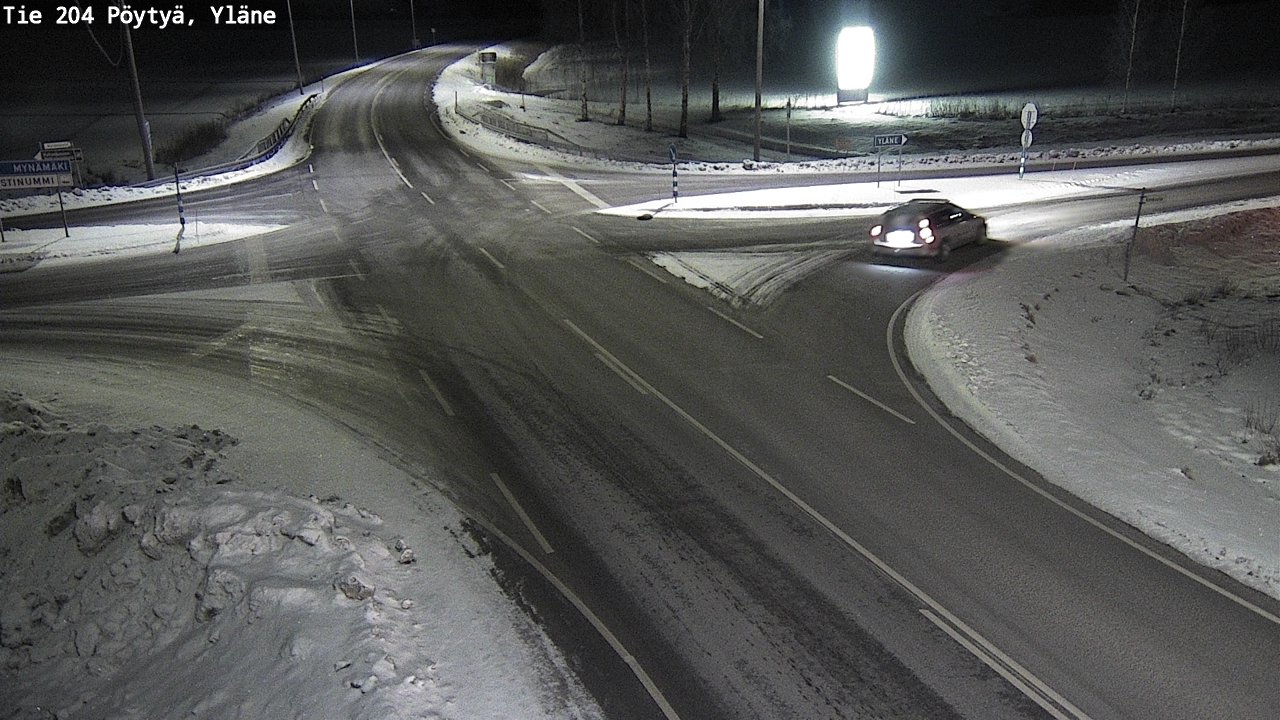 Kelikamerat Kuva Tie 204 Pöytyä, Yläne, Pöytyä, Varsinais-Suomi