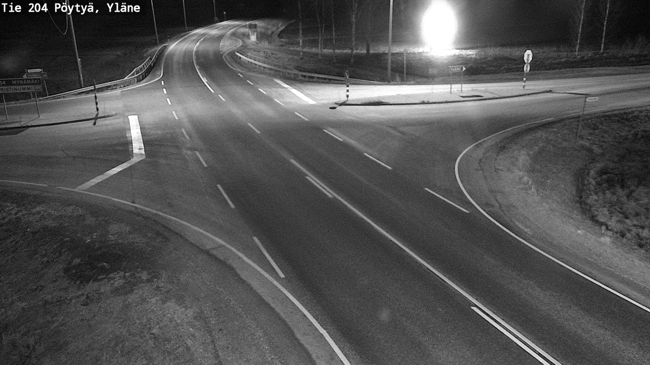 Kelikamerat Kuva Tie 204 Pöytyä, Yläne, Pöytyä, Varsinais-Suomi