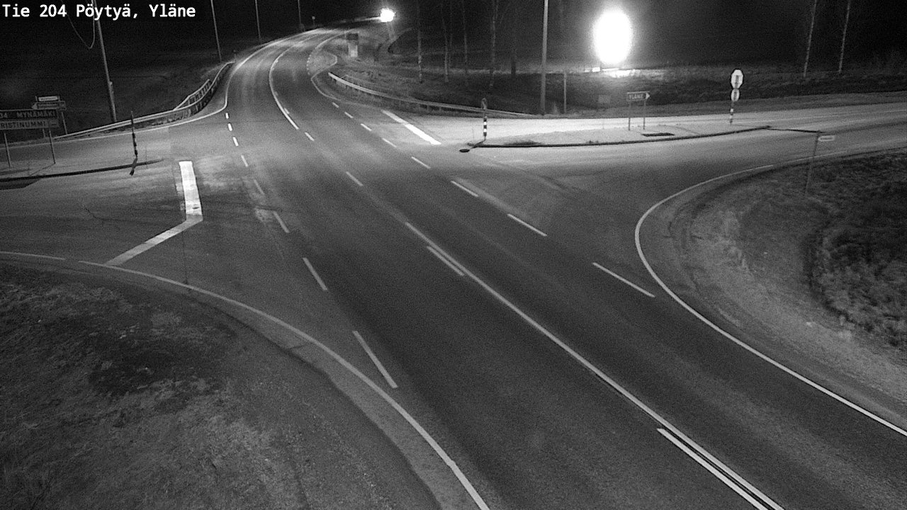 Kelikamerat Kuva Tie 204 Pöytyä, Yläne, Pöytyä, Varsinais-Suomi