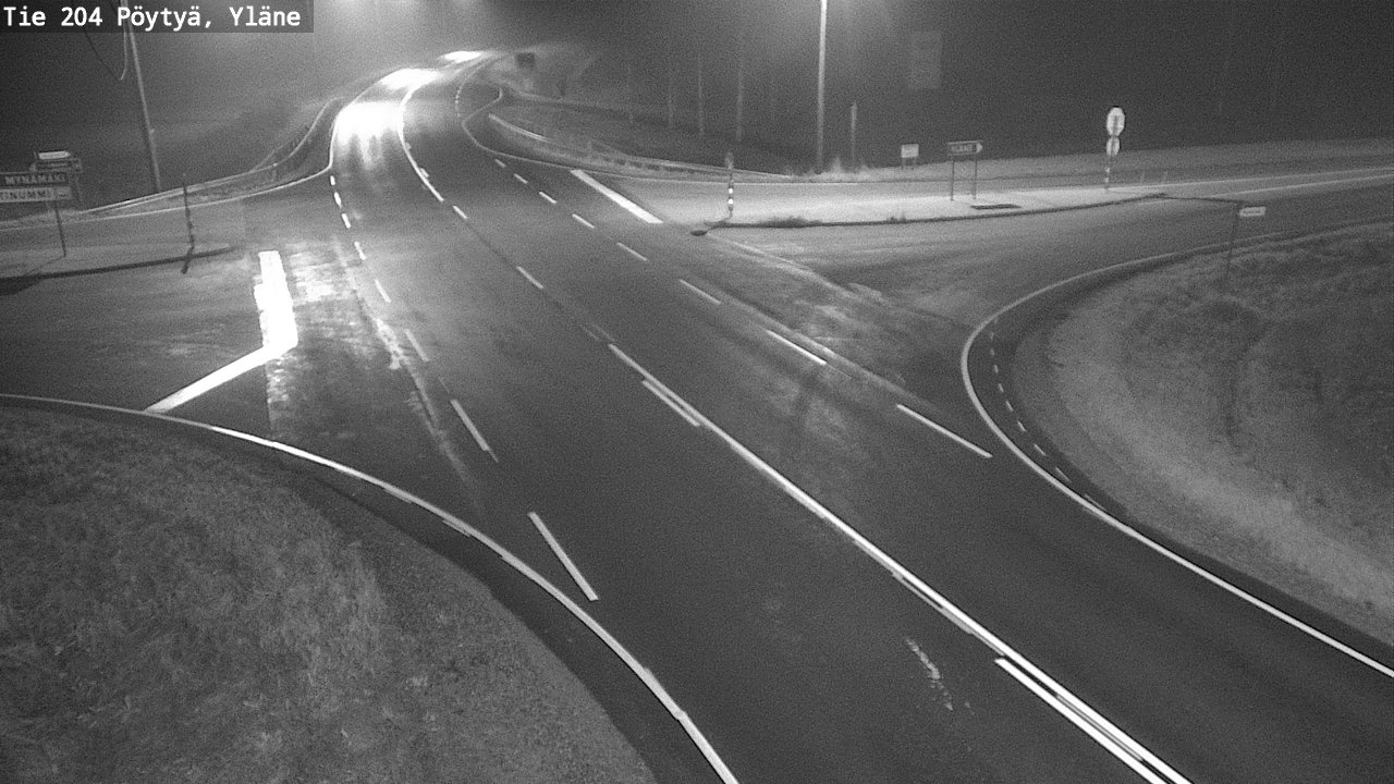 Kelikamerat Kuva Tie 204 Pöytyä, Yläne, Pöytyä, Varsinais-Suomi