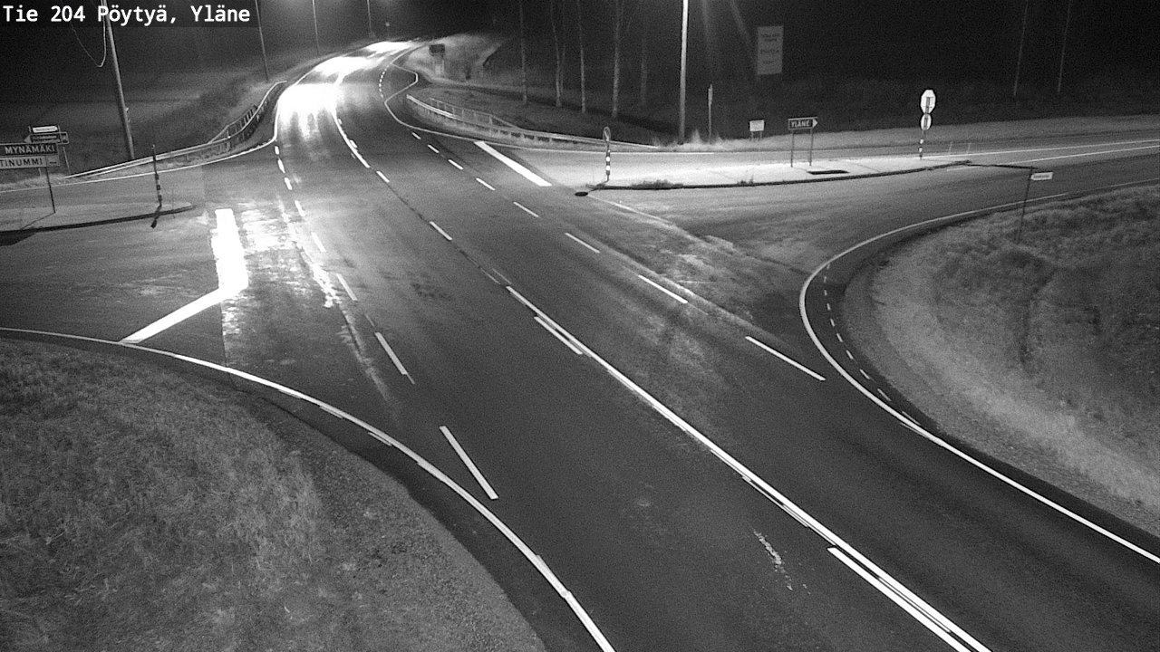 Kelikamerat Kuva Tie 204 Pöytyä, Yläne, Pöytyä, Varsinais-Suomi