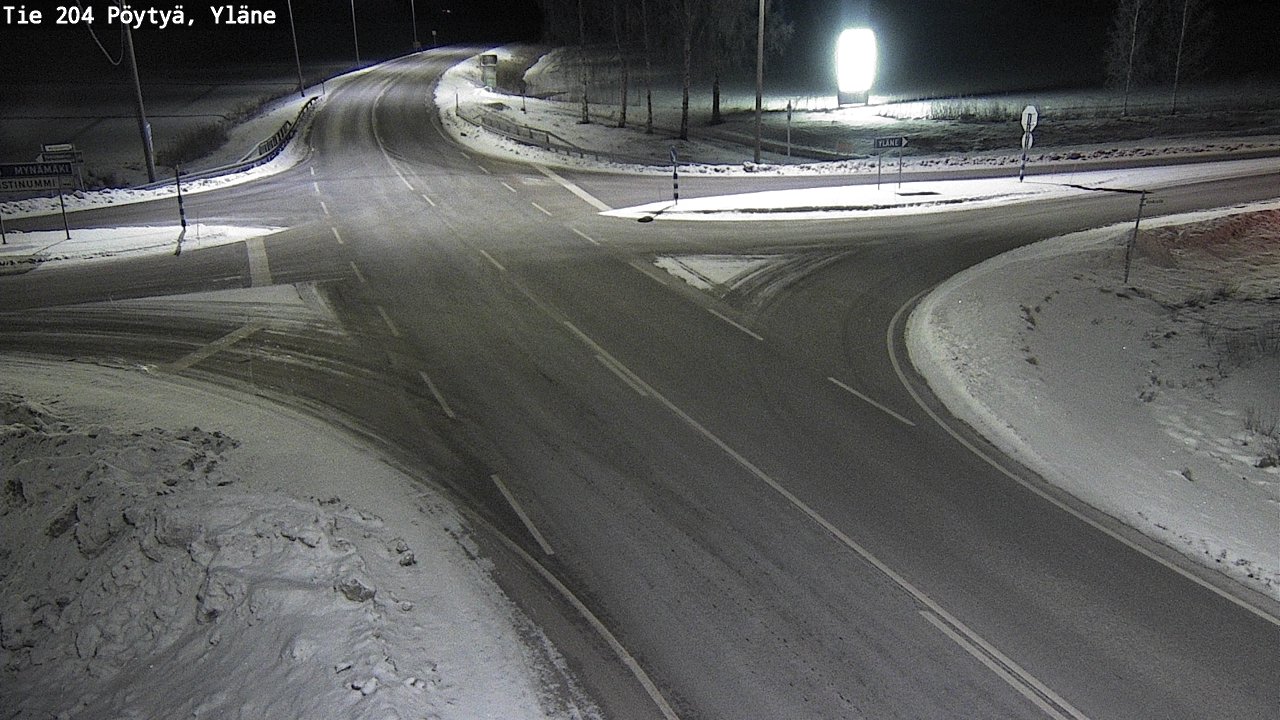 Kelikamerat Kuva Tie 204 Pöytyä, Yläne, Pöytyä, Varsinais-Suomi