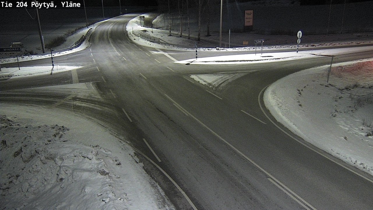 Kelikamerat Kuva Tie 204 Pöytyä, Yläne, Pöytyä, Varsinais-Suomi